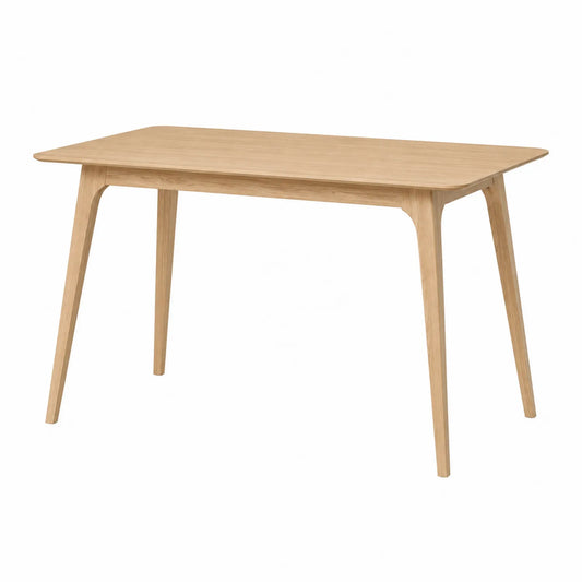 Rechteckiger Holztisch 140x80 cm